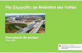 Document de síntesi - Vallès Oriental · 2020. 2. 28. · -Caldes de Montbui-la Llagosta -Mollet del Vallès-Vall del Tenes • Reforç de l’oferta de les línies dels programa