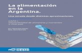 La alimentación en la Argentina. - Cesni – Biblioteca...03 La alimentación en la argentina. Una mirada desde distintas aproximaciones CAPA I. Disponibilidad de alimentos y nutrientes