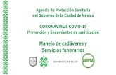 Presentación de PowerPoint...botas. ** Careta de preferencia o lentes de protección ocular. Secretaria de Salud de la Ciudad de México Agencia de Protección Sanitaria del Gobierno
