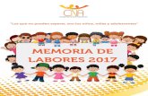 MEMORIA DE LABORES 2017 · 2018. 9. 27. · Memoria de Labores 2017 Unidad de Administración Financiera: Coordina, planifica, dirige, supervisa, controla y evalúa la utilización