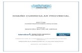 DISEÑO CURRICULAR PROVINCIAL - Mendoza · 2016. 2. 24. · DISEÑO CURRICULAR PROVINCIAL SECTOR: CONSTRUCCIONES EDILICIAS TÍTULO: MAESTRO MAYOR DE OBRAS ... CICLO ORIENTADO O SEGUNDO