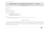 MANUAL DE VIÁTICOS 2017 - 2018 · 2018. 12. 17. · 1. FORMATO DE OFICIO DE COMISIÓN Y ASIGNACIÓN DE GASTOS DE VIAJE 2. TABULADOR DE VIÁTICOS INTRODUCCIÓN En respuesta a la necesidad