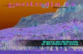 PRESENTACIÓN...PRESENTACIÓN ˜gura 3 - Panorámica de la sierra de Santa Pola desde el sector sureste de la costa. El escarpe actual es heredado de la morfología del arrecife fósil