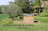 HORNO SOLAR DE BARRO · 2020. 6. 12. · Horno solar de barro Oriol Balliu. 13. Vista del reflector externo, con el que se alcanzan los 120 ºC. Horno solar de barro Oriol Balliu.