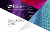 Cuenta Pública 2020 - CMF Chile · 2021. 7. 15. · atención remota vía plataforma Zoom para su área de Atención al Público. •Esto permitió mejorar y ampliar la capacidad