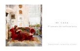 MI CASA 4ª semana de confinamiento - Galeria Alvaro Alcazar...Acrílico, pintura en spray y ﬁgura de mármol verde sobre acero 15,5 x 15,5 x 13 cm. Carmen González Castro Mi casa