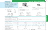 Série 86 - Módulo temporizador Características · Potência motor monofásico (230 V AC) kW Capacidade de ruptura em DC1: 30/110/220 V A Carga mínima comutável mW (V/mA) ...