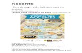 Reus · Web viewAccents ‘Cicle de pop, rock i folk amb tots els accents’ Del 8 al 29 de novembre Centre d’Art Cal Massó de Reus () Organitza: Empenta Cultural Amb el suport