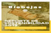 REPORTE DE SOSTENIBILIDAD 2019 - Bi Abejas · En 2019 realizamos la primera visita a Puerto Asís en el Putumayo. Conocimos la Meliponicultura (cría y producción de miel de abeja