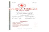 REVISTA MEDICA - BINASSS · 2011. 12. 7. · vómitos y dolor en el epigastrio hasta de diez minutos de duración. Diarrea en la última semana, al principio de color amarillo y de