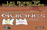 Concurso - Bodas de Isabel de Segura · 2019. 8. 22. · impresa y soporte digital a: Confederación Empresarial de Teruel (Guiones Bodas de Isabel). Plaza de la Catedral, 9. 1º-