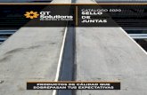 Sello de Juntas - Corporacion GT · 2020. 5. 26. · Impermeabilización de juntas frias y grietas, diferentes fundiciones de concreto, juntas entre pared/losa de piso, juntas de