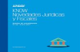 KNOW Novedades Jurídicas y Fiscales 52...KNOW Novedades Jurídicas y Fiscales Boletín de actualización Nº 52 - Enero 2017 kpmgabogados.es