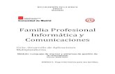 Familia Profesional Informática y Comunicacionesiescalderon.es/wp-content/uploads/2020/10/HojaInformativ... · 2020. 10. 28. · UT2. LENGUAJES DE MARCAS PARA VISUALIZACIÓN DE LA