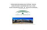 PROGRAMACIÓN DEL DEPARTAMENTO DE GEOGRAFÍA E …ieslorcalapuebla.es/wp-content/uploads/2021/01/20-21... · 2021. 1. 14. · 3 1. INTRODUCCIÓN: El presente documento recoge la programación