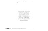 John Adams - Palau de la Música Catalana · John Adams, compositor i director I Part John Adams (1947) Short Ride in a Fast Machine Absolute Jest I. Beginning II. Presto III. Lo