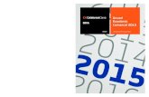 Anuari Econòmic...ANUARI ECONÒMIC COMARCAL 2015 / Estimació del PIB comarcal 2014. Direcció i redacció: Josep Oliver Alonso. 92 p.; 29,7 cm Títol al llom: CX CatalunyaCaixa BBVA.