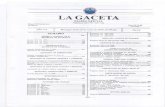 LA GACETA - assets.ippc.int...LA GACETA Tiraje: 1000 Ejemplares 36 Paginas DIARIO OFICIAL Telefonos: 228-3791 /222-7344 Valor CS 35.00 ... ClIL TVRA Y DEPORTES Autorizacion de Contador