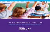 Una EnsEñanza EfEctiva - Families In Schools · 2016. 5. 3. · la familia (tutoría, asistencia médica, asesoramiento, etc.) la bUena enseñanza sí importa las investigaciones