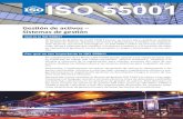 ISO 55001 · 2019. 11. 28. · Qué es la ISO 55001? Gestión de activos – Sistemas de gestión l Sistema de gestió n de la ISO 55001 próvee un marcó para establecer pólí ticas