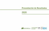 Presentacion de Resultados 2020 - Iberdrola...Iberdrola, S.A. de que la información y las afirmaciones con proyecciones de futuro están sometidas a riesgos e incertidumbres, muchos