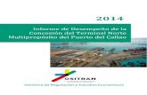 Informe de Desempeño del Terminal Norte Multipropósito del … · 2021. 1. 19. · El Terminal Norte Multipropósito comprende cuatro muelles centrales, el muelle norte, el muelle