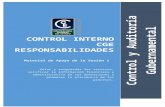 CONTROL INTERNO CGE Responsabilidadescapacitacion.contraloria.gob.ec/moodle/cursos/CIR/Sesion1... · Web viewCon los antecedentes expuestos El “Sistema de Control” mantiene el