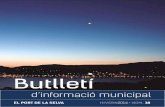 Butlletí · 2016. 5. 30. · 04 BUTLLETÍ ARTICLES D’INFORMACIÓ GENERAL EL PRUG DEL PARC NATURAL DEL CAP DE CREUS En data 2 d’octubre de 2014 es publicava al DOGC número 6179