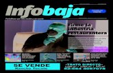 Firme la industria restaurantera - Infobaja...Rancho Tecate Periodismo que vale mucho y no cuesta Tijuana, Baja California Periódico semanal EJEMPLAR GRATIS No.563 Año 10 Jueves