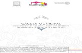 GACETA MUNICIPAL · 2021. 6. 24. · Publíquese en Gaceta Municipal. 4 Dado en el palacio municipal de Villa Guerrero, Estado de México a los 11 días del mes de junio de 2021.