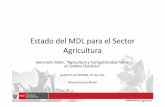 Ministerio de Desarrollo Agrario y Riego - MIDAGRI - Estado del … · 2011. 7. 12. · Reforestación, producción sostenible y secuestro de carbono en los bosques secos de José