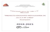 2018-2021siga.regionamazonas.gob.pe/docs/PEI 2021 TAGKIJIP.pdf · 2021. 4. 20. · Promoviendo y desarrollando el nivel cultural de los padres de familia. . Formación continúo de