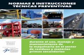 NORMAS E INSTRUCCIONES TÉCNICAS PREVENTIVAS · 2019. 5. 15. · misiones Obreras de Construcción y Servicios, se realiza el presente Manual consistente en la elaboración de “Normas