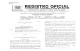Ley de Propiedad Intelectual - WIPO · 2020. 6. 14. · LEY DE PROPIEDAD INTELECTUAL . TITULO PRELIMINAR . IP/N/1/ECU/C/1 IP/N/1/ECU/1/1 Page 3 . 2 . Registro Oficial N° 320 Martes