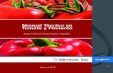 Manual Técnico en Tomate y Pimiento - Syngenta | Argentina...2020/07/03  · La dispersión de la enfermedad es por medio de esporas, que son transportadas por el viento o por salpicadura