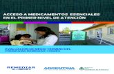 ACCESO A MEDICAMENTOS ESENCIALES · 2021. 1. 30. · contribución a un sistema de salud más justo y equitativo. Graciela Ventura Coordinadora General del Programa Remediar+Redes.