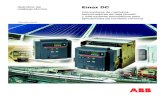 Apéndice del Emax DC catálogo técnico Interruptores de ......para aplicaciones de hasta 1000 V de corriente continua, conformes a la norma internacional IEC 60947-3. Dichos interruptores,