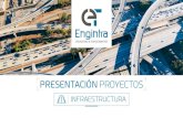 PRESENTACIÓN PROYECTOS · 2020. 9. 1. · Presentación de Proyectos / Infraestructura DETALLES DEL PROYECTO: Elaboración de carpetas ejecutivas de alumbrado público y superpostes
