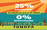 ÍNDICE Qué · 5 razones por las que Bolivia debe ... 25 % energía solar .....9 10 razones por las cuales el Acuerdo Climático verá arder la Tierra .....11 Tiquipaya II: Pregonar