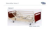 Barandillas Verso II Verso II - | Invacare ES · vigentes sobre camas hospitalarias y domicialiarias • EN 1970 • IEC 60601-2-38 Nueva normativa de camas IEC 60601-2-52 • La