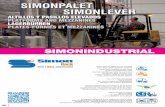 SIMONPALET SIMONLEVER · 2018. 4. 9. · El larguero recupera la forma original al quitar la carga. Safe handling sichere handhabung la manipulation sans danger Flexible Böden -