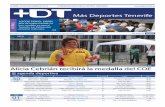 Más Deportes TenerifeDT-08.pdfBOLETÍN DIGITAL Nº008 DE LA ASOCIACIÓN DE PRENSA DEPORTIVA DE TENERIFE SÍGUENOS EN COMPROMETIDOS CON EL DEPORTE TINERFEÑO Más Deportes Tenerife