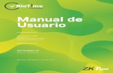 Manual de Usuario - ZKTeco Colombia · 2020. 12. 15. · calculo de las novedades de nómina. Ejemplo (Horas Ordinarias, Horas extras, Recargos nocturnos, Ausentismos etc) Porcentaje