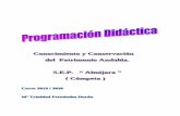 CCCooonnnoooccciiimmmiiieeennntttooo yyy …cepervelez.es/programaciones/documents/Alfarnate/PA/... · 2019. 12. 4. · unidades didÁcticas y temporalizaciÓn 14.3. aportaciones