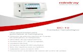 Folleto BC-10 (muestra) - GEMATEC...• Incorporación automática de valores del control de calidad. Una oportunidad para automatizar el hemograma BC-10 Contador hematológico ESPECIFICACIONES