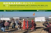 Dossier Tècnic 11 - Ruralcat · 2016. 12. 9. · Martí, Ester Peña de las Heras, Francesc Reguant Fosas, Margarida Franch Gallés (DG02), Agustí Fonts Cavestany (IRTA), Santiago