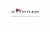 Catálogo Sillas & Butacas - ATTRIUM · 2016. 5. 9. · Calle Alimentació 1 Pol. Son Valentí 07011 Palma de Mallorca attrium@attrium.es Tel: +34.971.770.041