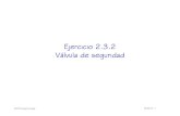 Ejercicio 2.3.2 Válvula de seguridad - A-WEARcad3dconsolidworks.uji.es/v2_libro1/t2_ensamblajes/...En realidad, la altura de 3 se ajusta durante el funcionamiento para comprimir el