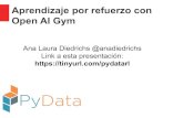 Aprendizaje por refuerzo con Open AI Gym · 2021. 2. 9. · RL applications Aplicaciones Polydoros, Athanasios S., and Lazaros Nalpantidis. "Survey of model-basedreinforcement learning: