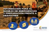 INFORMACIÓN PARA EL MANEJO DE EMERGENCIAS Y … · 2017. 6. 9. · 6 Apreciados connacionales: La Embajada de Colombia en Jamaica ha preparado el siguiente compilado de información